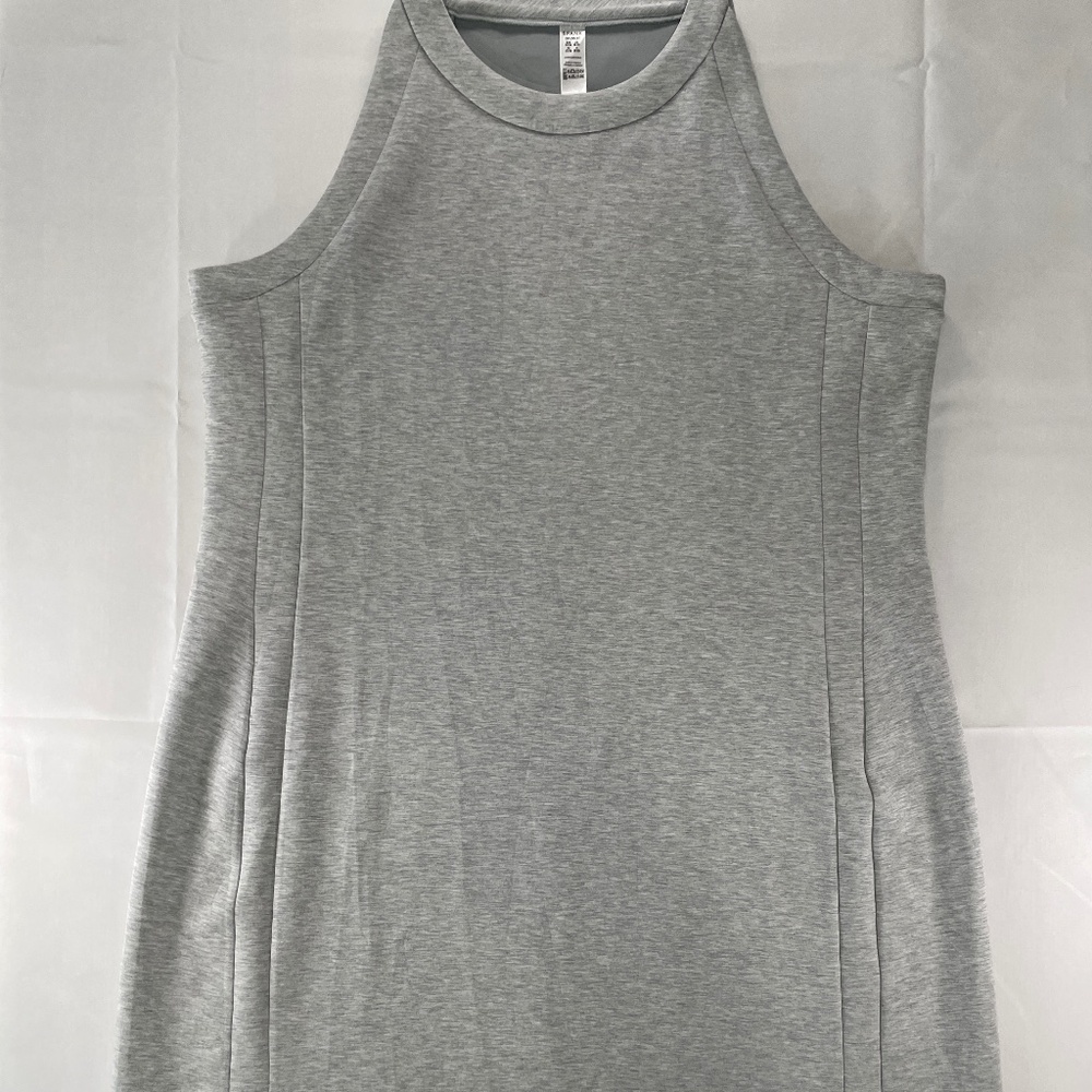 SPANX Grey AirEssentials Sleeveless Midi Dress Womens 2X Soft Stretch